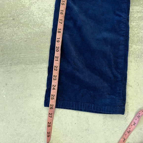 Anthropologie‎ || Pilcro The Yaya Mid-Rise Corduroy Crop Flare Jeans Blue 29 - Picture 10 of 10